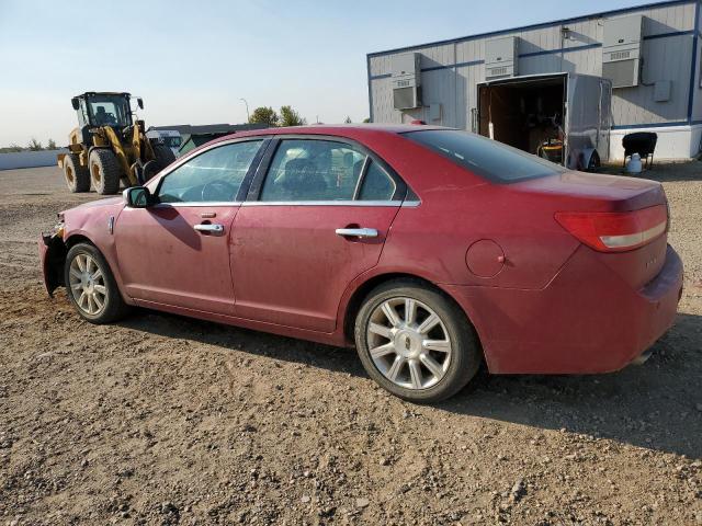 3LNHL2GC3AR611868 - 2010 LINCOLN MKZ RED photo 2