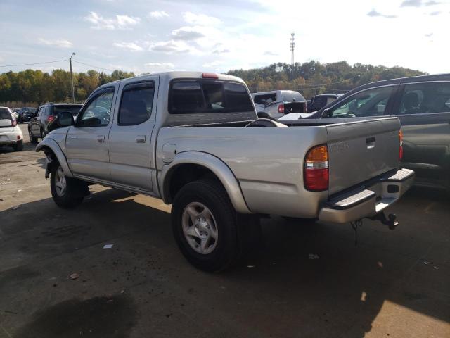 5TEGN92N93Z203793 - 2003 TOYOTA TACOMA DOUBLE CAB PRERUNNER SILVER photo 2