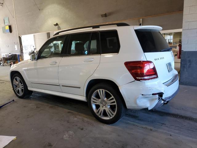 WDCGG8JB1FG412222 - 2015 MERCEDES-BENZ GLK 350 4MATIC WHITE photo 2