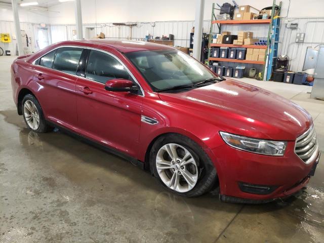 1FAHP2E8XEG164577 - 2014 FORD TAURUS SEL RED photo 4