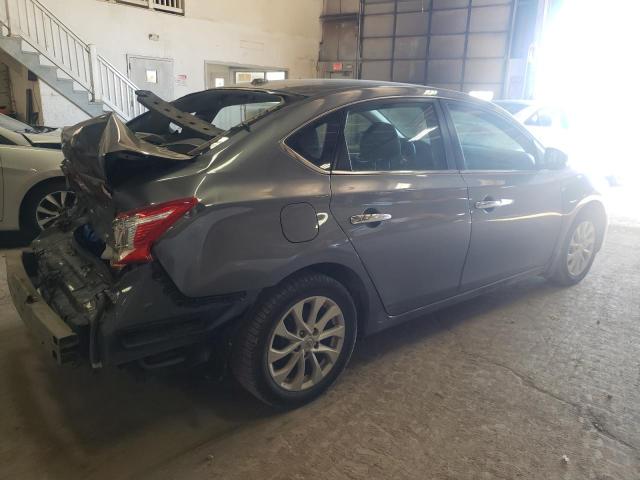 3N1AB7AP5JL621518 - 2018 NISSAN SENTRA S GRAY photo 3