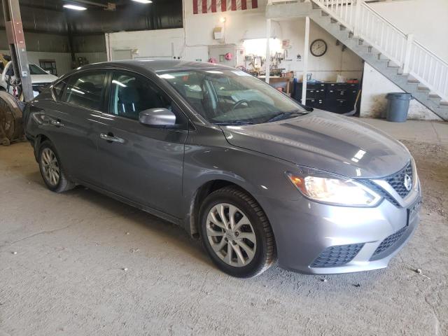 3N1AB7AP5JL621518 - 2018 NISSAN SENTRA S GRAY photo 4