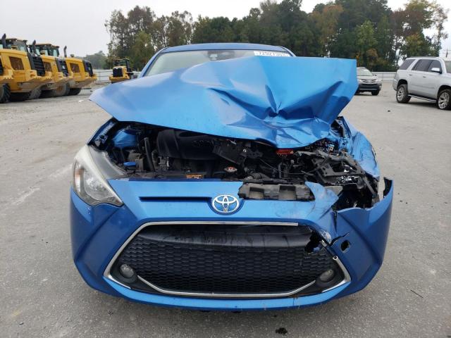 3MYDLBYV4KY507921 - 2019 TOYOTA YARIS L BLUE photo 5