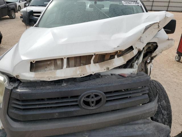 5TFUW5F10FX424632 - 2015 TOYOTA TUNDRA DOUBLE CAB SR/SR5 WHITE photo 11