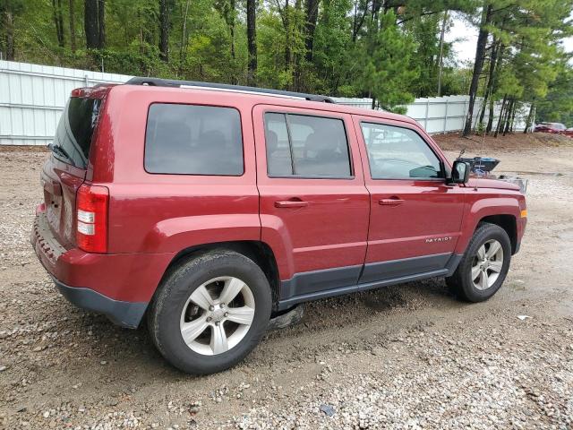 1C4NJRFB4ED862248 - 2014 JEEP PATRIOT LATITUDE BURGUNDY photo 3