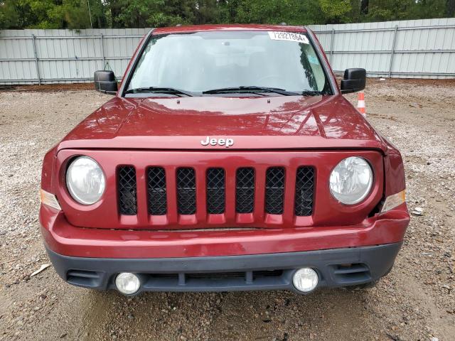 1C4NJRFB4ED862248 - 2014 JEEP PATRIOT LATITUDE BURGUNDY photo 5