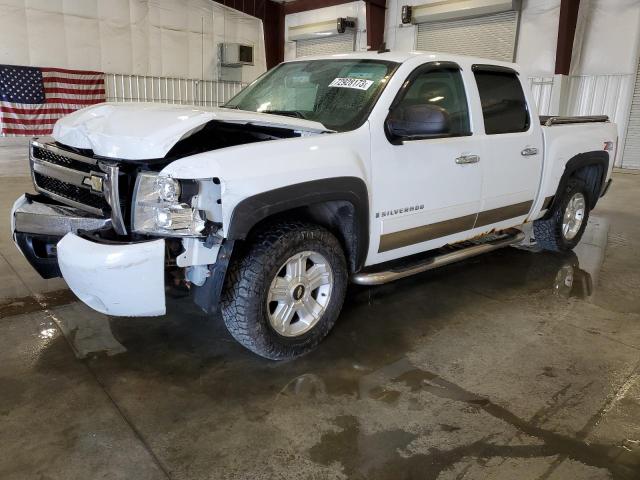 3GCEK13307G553765 - 2007 CHEVROLET 1500 K1500 CREW CAB WHITE photo 1