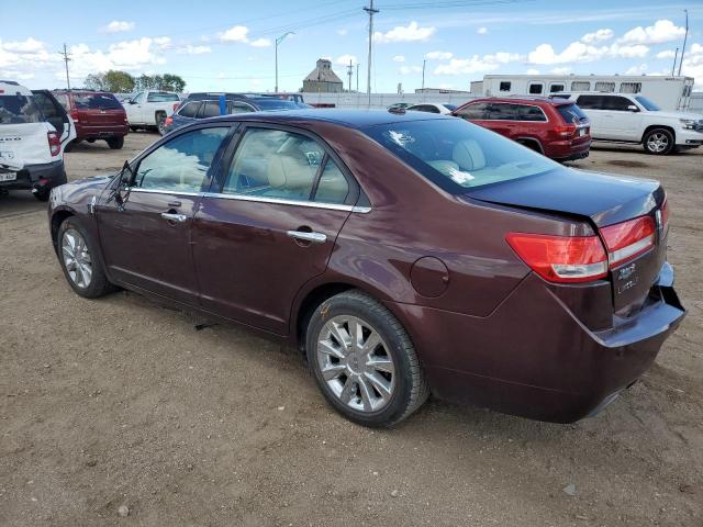 3LNHL2GC0CR811674 - 2012 LINCOLN MKZ MAROON photo 2