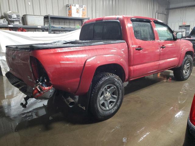 5TELU42N98Z474610 - 2008 TOYOTA TACOMA DOUBLE CAB 红色 照片 3