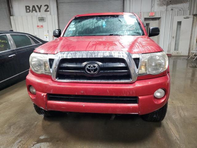 5TELU42N98Z474610 - 2008 TOYOTA TACOMA DOUBLE CAB 红色 照片 5