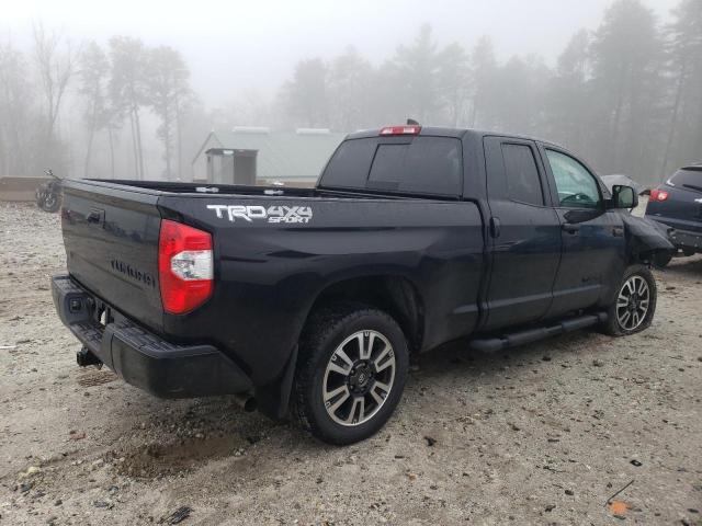 5TFUY5F17LX923451 - 2020 TOYOTA TUNDRA DOUBLE CAB SR/SR5 BLACK photo 3