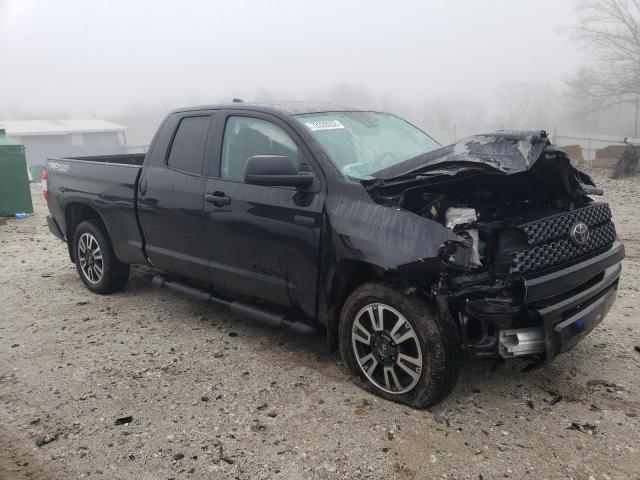 5TFUY5F17LX923451 - 2020 TOYOTA TUNDRA DOUBLE CAB SR/SR5 BLACK photo 4
