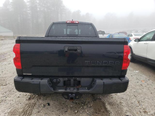 5TFUY5F17LX923451 - 2020 TOYOTA TUNDRA DOUBLE CAB SR/SR5 BLACK photo 6