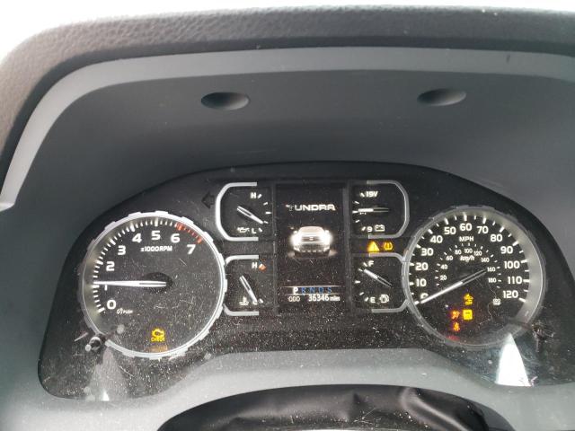 5TFUY5F17LX923451 - 2020 TOYOTA TUNDRA DOUBLE CAB SR/SR5 BLACK photo 9