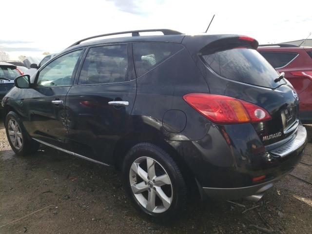 JN8AZ1MW4AW104900 - 2010 NISSAN MURANO S BLACK photo 2