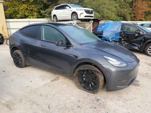 7SAYGDEE8NF480505 - 2022 TESLA MODEL Y GRAY photo 4