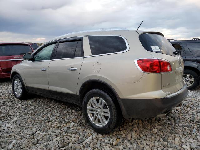 5GAEV13D09J200266 - 2009 BUICK ENCLAVE CX TAN photo 2