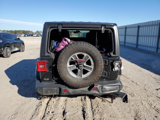 1C4HJXEG7LW119843 - 2020 JEEP WRANGLER U SAHARA BLACK photo 6