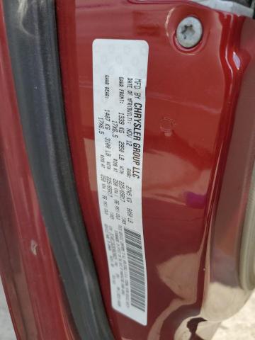 2C4RC1BG9DR620825 - 2013 CHRYSLER TOWN & COU TOURING BURGUNDY photo 13