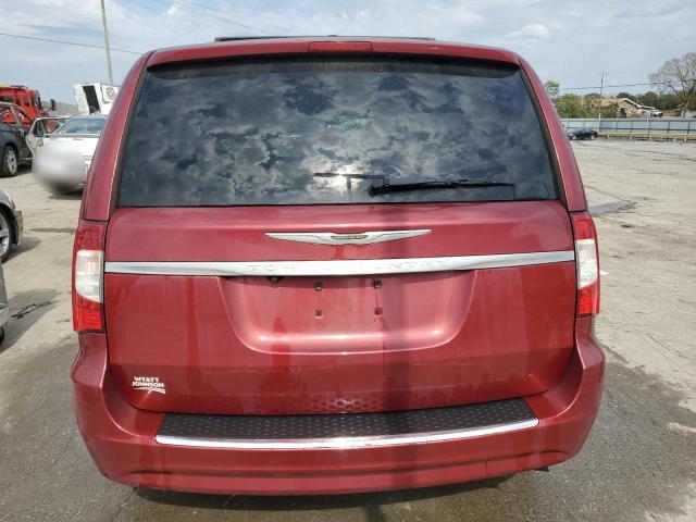 2C4RC1BG9DR620825 - 2013 CHRYSLER TOWN & COU TOURING BURGUNDY photo 6