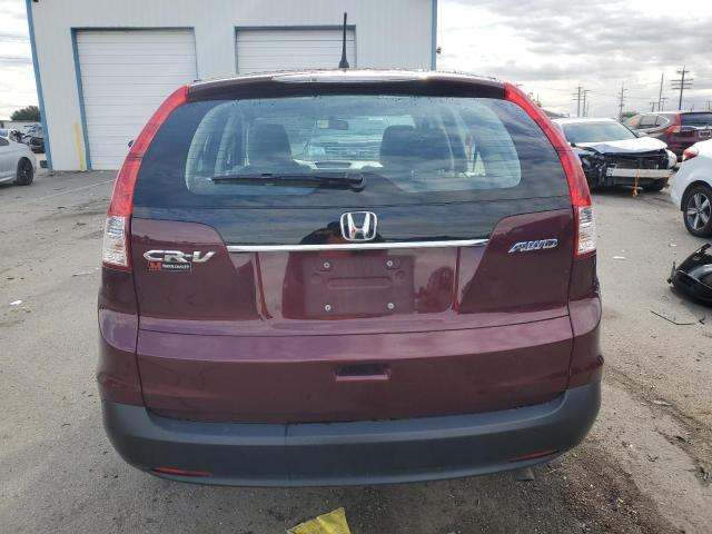 5J6RM4H32DL032030 - 2013 HONDA CR-V LX MAROON photo 6