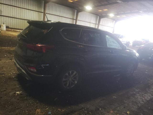 5NMS23ADXKH013167 - 2019 HYUNDAI SANTA FE SE BLACK photo 3