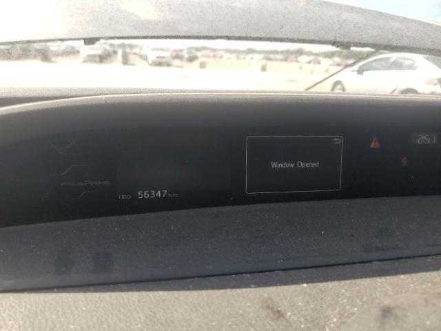 JTDKARFP6H3003896 - 2017 TOYOTA PRIUS PRIM ნაცრისფერი ფოტო 9