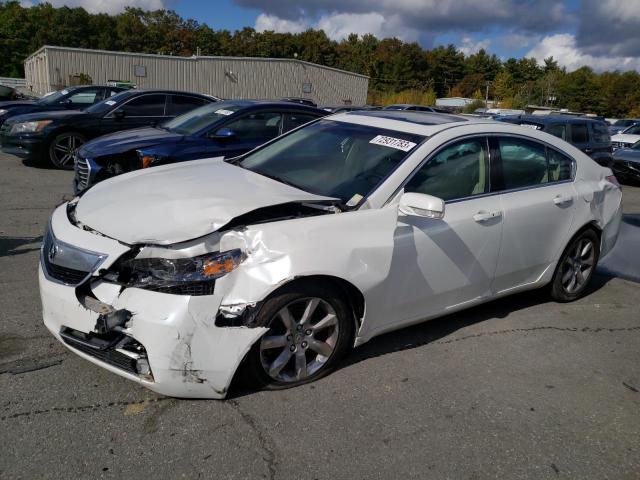 19UUA8F56EA002225 - 2014 ACURA TL TECH WHITE photo 1