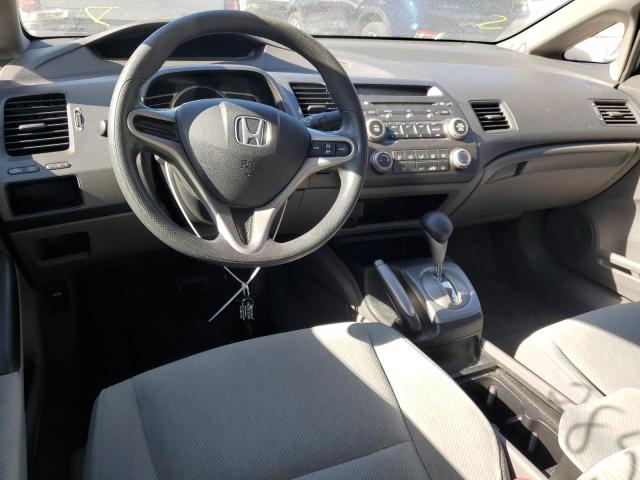 1HGFA16549L018417 - 2009 HONDA CIVIC LX GRAY photo 8