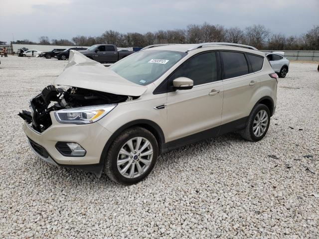 1FMCU0J91JUD29049 - 2018 FORD ESCAPE TIT BEIGE photo 1