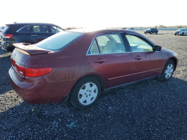 1HGCM56405A812796 - 2005 HONDA ACCORD LX RED photo 3