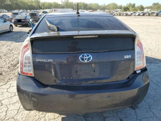 JTDKN3DU3C1521270 - 2012 TOYOTA PRIUS CHARCOAL photo 6