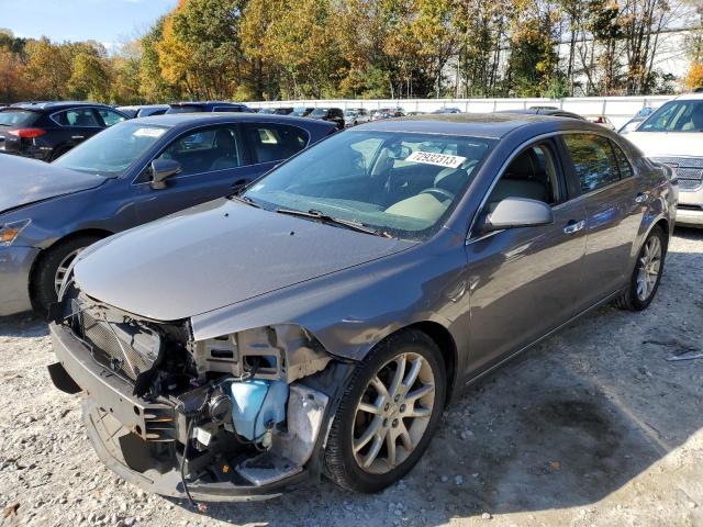 1G1ZE5E10BF140033 - 2011 CHEVROLET MALIBU LTZ ნაცრისფერი ფოტო 1