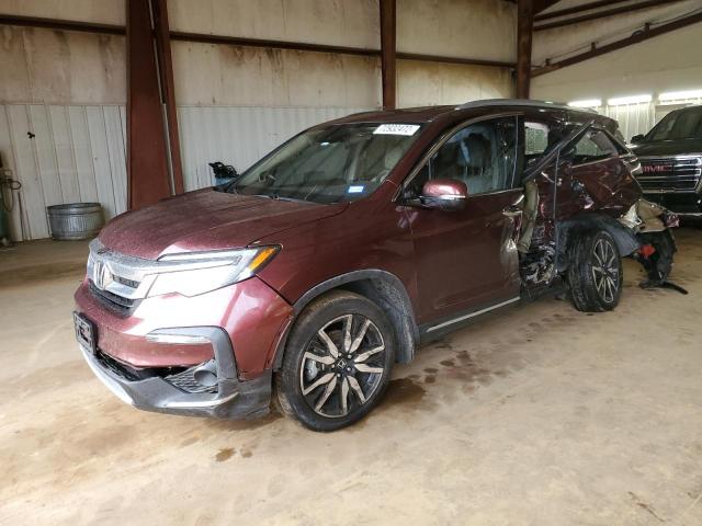 5FNYF5H68LB007470 - 2020 HONDA PILOT TOURING BURGUNDY photo 1