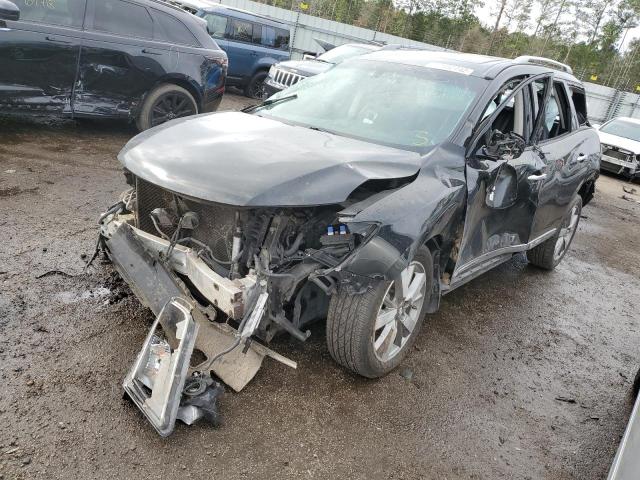 5N1AR2MN7EC618154 - 2014 NISSAN PATHFINDER S BLACK photo 1