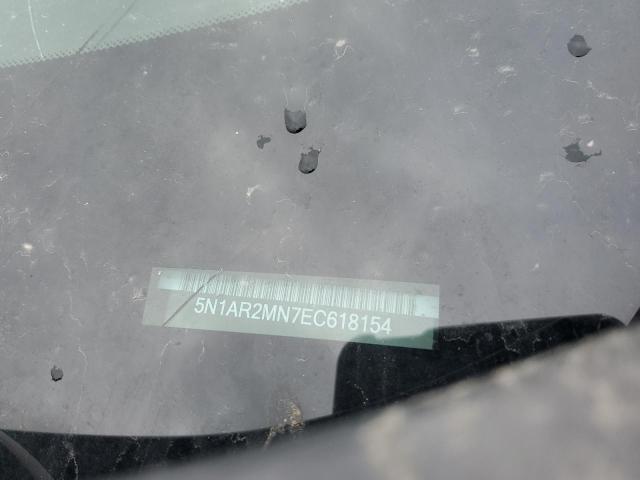 5N1AR2MN7EC618154 - 2014 NISSAN PATHFINDER S BLACK photo 14