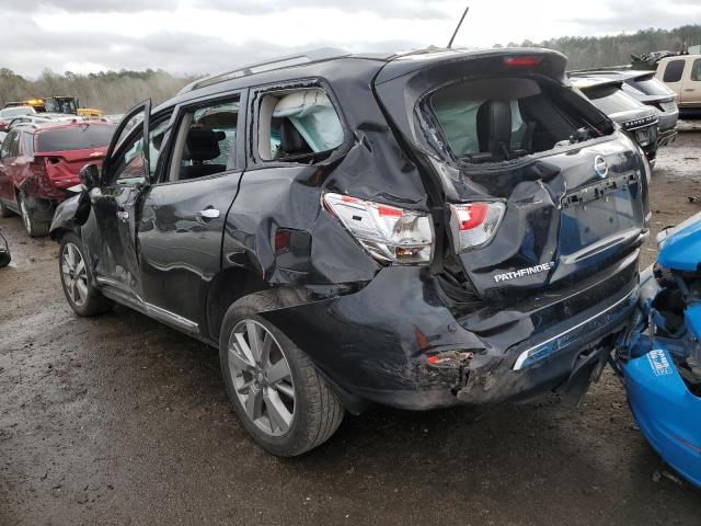 5N1AR2MN7EC618154 - 2014 NISSAN PATHFINDER S BLACK photo 2