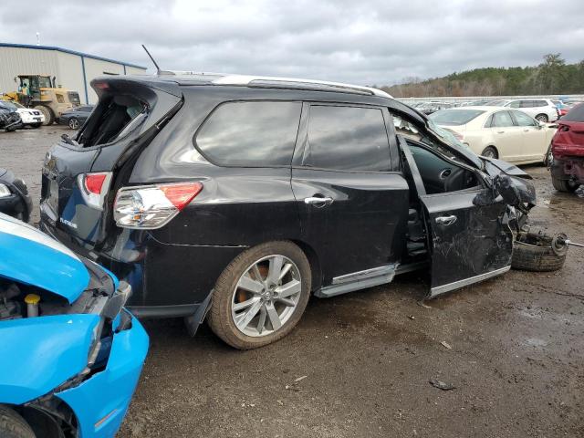 5N1AR2MN7EC618154 - 2014 NISSAN PATHFINDER S BLACK photo 3