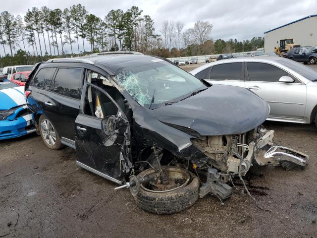 5N1AR2MN7EC618154 - 2014 NISSAN PATHFINDER S BLACK photo 4