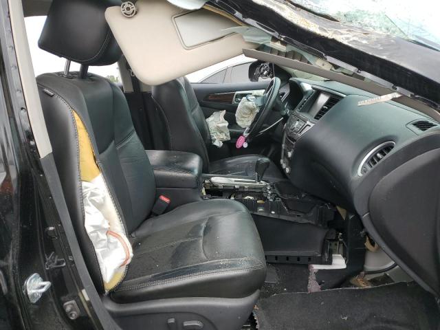 5N1AR2MN7EC618154 - 2014 NISSAN PATHFINDER S BLACK photo 7