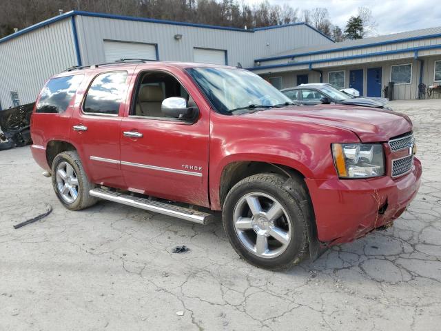 1GNSKCE04CR227292 - 2012 CHEVROLET TAHOE K1500 LTZ RED photo 4