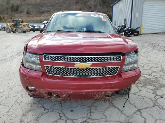 1GNSKCE04CR227292 - 2012 CHEVROLET TAHOE K1500 LTZ RED photo 5