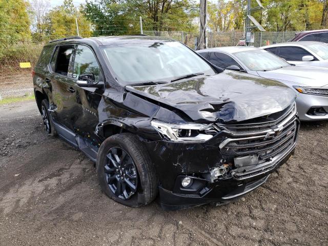 1GNERJKW7MJ187067 - 2021 CHEVROLET TRAVERSE RS BLACK photo 4