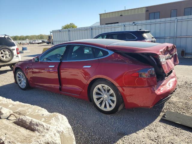5YJSA1E20KF335916 - 2019 TESLA MODEL S Կարմիր լուսանկար 2