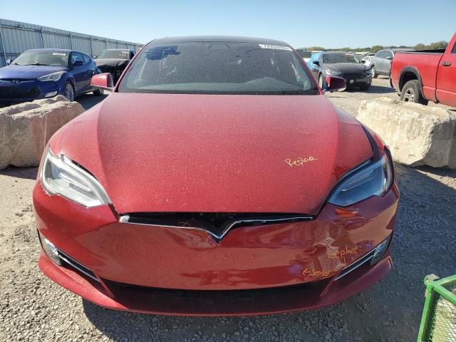 5YJSA1E20KF335916 - 2019 TESLA MODEL S Կարմիր լուսանկար 5