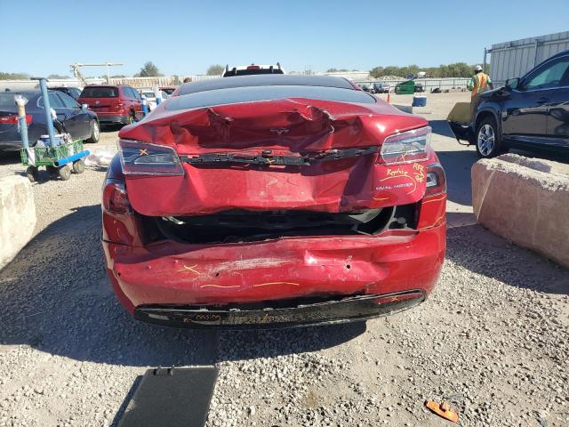 5YJSA1E20KF335916 - 2019 TESLA MODEL S Կարմիր լուսանկար 6