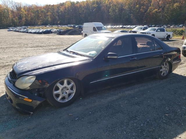 WDBNG70J1YA126195 - 2000 MERCEDES-BENZ S 430 BLUE photo 1