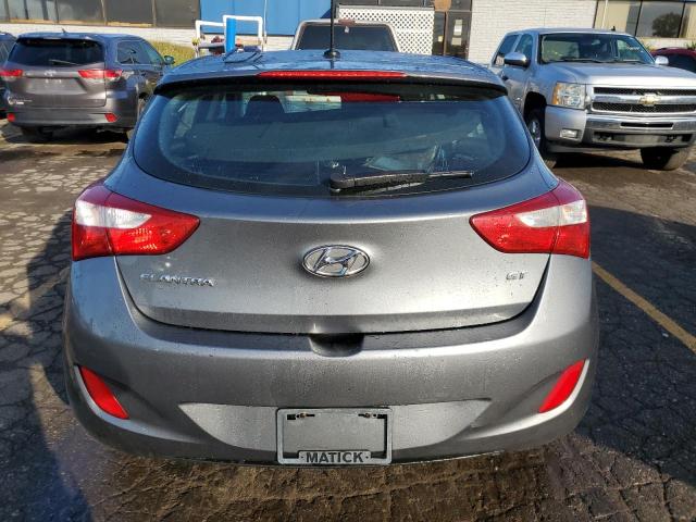 KMHD35LH5GU305144 - 2016 HYUNDAI ELANTRA GT GRAY photo 6