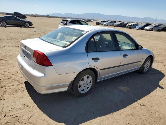 2HGES16335H567296 - 2005 HONDA CIVIC DX VP SILVER photo 3