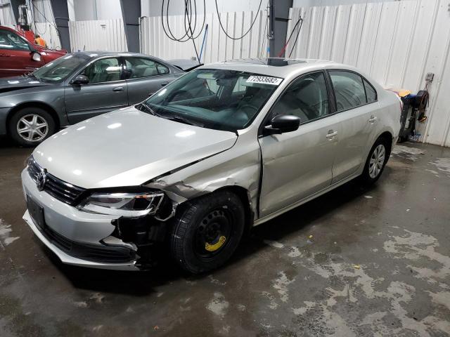 3VW2K7AJ5CM320514 - 2012 VOLKSWAGEN JETTA BASE SILVER photo 1